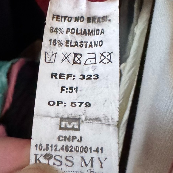 Kiss Me Women’s Satin Tank Top Zip Back Top Size M - Picture 8 of 8